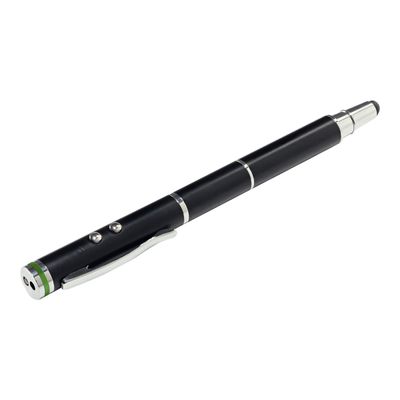 4002432102211-Leitz Complete 4 in 1 - Stylet / lampe torche / stylo à bille / pointeur laser - noir-Angle droit-0