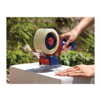 4042448164964-Tesapack Eco & Strong - Ruban adhséif d'emballage - 50 mm x 66 m - transparent-Angle droit-1