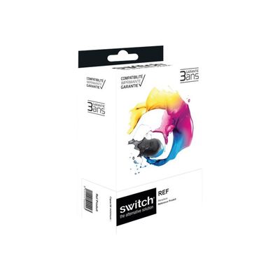 3700654299696-Cartouche compatible Brother LC422XL - pack de 4 - noir, jaune, cyan, magenta - Switch-Angle gauche-0