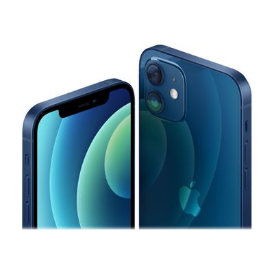 194252030639-Apple iPhone 12 - Smartphone - 5G - 4/64 Go - bleu-Gros plan-9