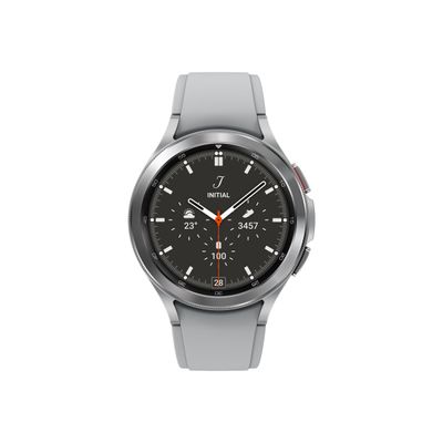 8806092555747-Samsung Galaxy Watch4 Classic - montre connectée - 46mm - 16 Go - argent-Avant-1