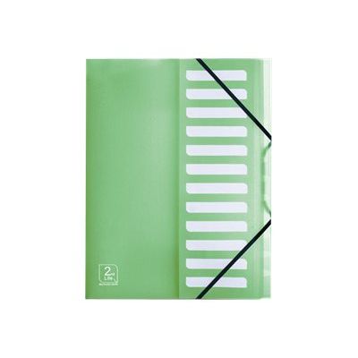 3045050287091-Oxford 2nd Life - Trieur polypro 12 positions - disponible dans différentes couleurs-Avant-2