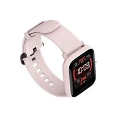 6972596102755-Amazfit Bip U Pro - montre connectée - affichage 1.43" - rose-Angle gauche-1