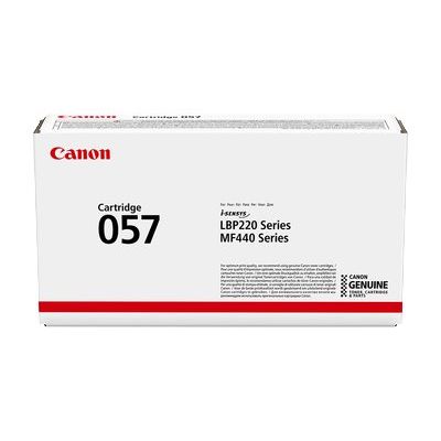 4549292136258-Canon 057 - noir - cartouche laser d'origine-Avant-0
