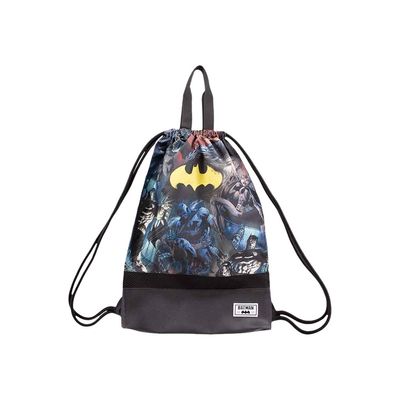 8445118024135-Batman - Sac à dos piscine cordon - 1 compartiment - multicolore - Karactermania-Avant-2