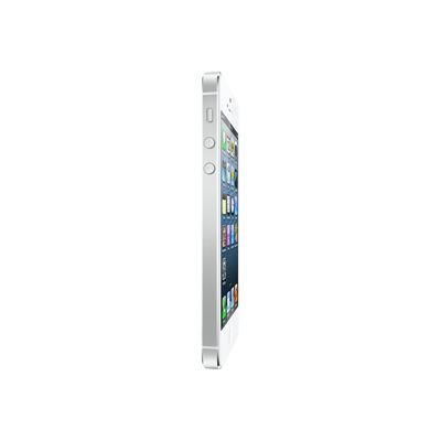 2012348670676-Apple iPhone 5 - Smartphone reconditionné - 4G - 16 Go - blanc et argent-Angle gauche-3
