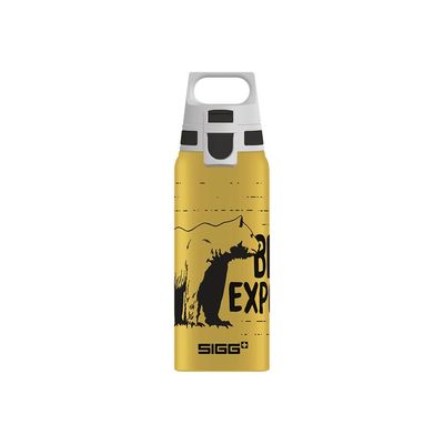7610465900222-Sigg WMB ONE Brave Bear - Gourde bouteille d'eau - jaune - 600 ml-Avant-0