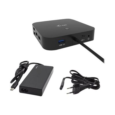 8595611703775-i-Tec USB-C  - Station d'accueil - USB-C / Thunderbolt 3 - 2 x DP - GigE - avec i-Tec Universal Ch-Avant-0