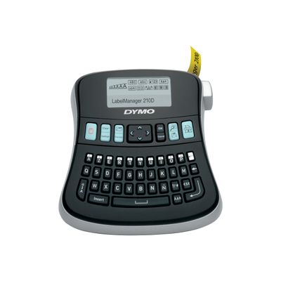 3501170784464-Dymo LabelManager 210D -  Étiqueteuse  - imprimante d'étiquettes monochrome  - impression par tr-Avant-1