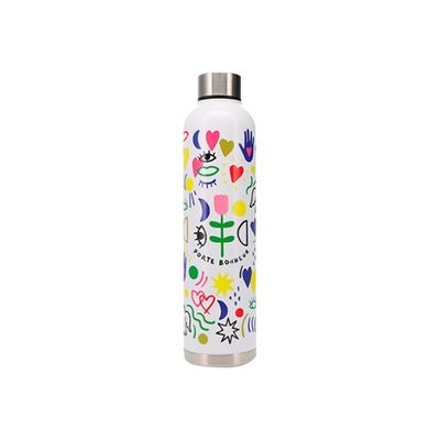 3700572764900-Kiub Ma bonne étoile - Gourde bouteille thermique - 750 ml - blanc-Avant-0