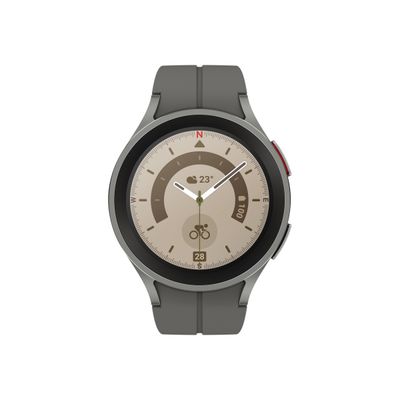 8806094512410-Samsung Galaxy Watch5 Pro - montre connectée - 45mm - 16 Go - gris titane-Avant-2