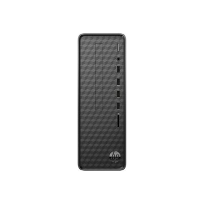 0196068491895-HP Slim S01-aF1022nf - MT - unité centrale - Pentium Silver J5040 2 GHz - 8 Go - SSD 256 Go - Fra-Avant-1