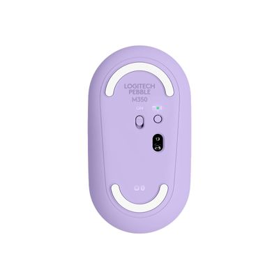5099206105096-Logitech Pebble M350 - souris sans fil - lavande-Bas-4