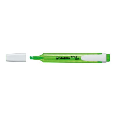 4006381135900-STABILO Swing cool - Surligneur - vert-Angle gauche-1
