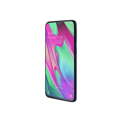 8801643789480-Samsung Galaxy A40  - 64 Go - Smartphone - noir-Angle droit-0