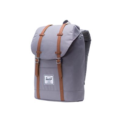 828432018741-Herschel Retreat - Sac à dos 1 compartiment - gris-Angle droit-0