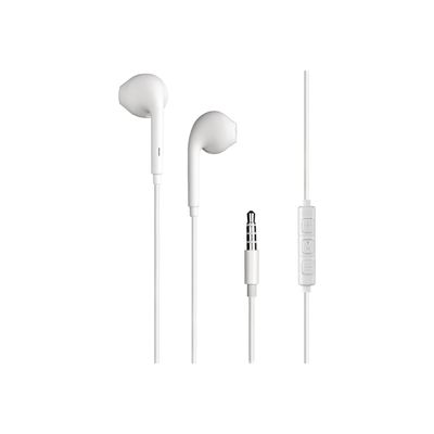 3571211495482-BIGBEN Connected - écouteurs Jack 3.5mm - avec Télécommande et Micro - Bouton Blanc-Avant-0