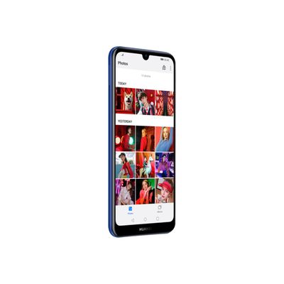 6901443356294-Huawei Y6s - 32 Go - Smartphone - bleu-Angle gauche-0