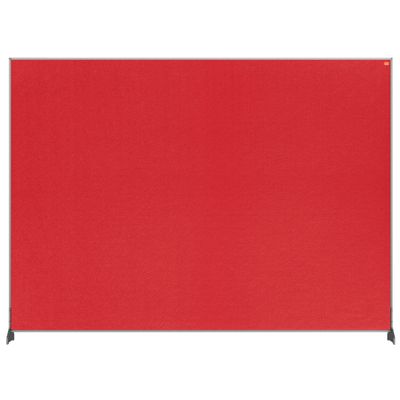 5028252617512-Nobo Impression Pro - Cloison de séparation - 140 x 100 cm - rouge--0