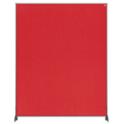 5028252617536-Nobo Impression Pro - Cloison de séparation - 80 x 100 cm - rouge--0