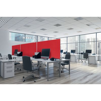 5028252617512-Nobo Impression Pro - Cloison de séparation - 140 x 100 cm - rouge--3