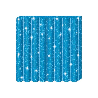 4007817804964-Pâte Fimo Kids  - Bleu Pailleté - 42G-Angle droit-0