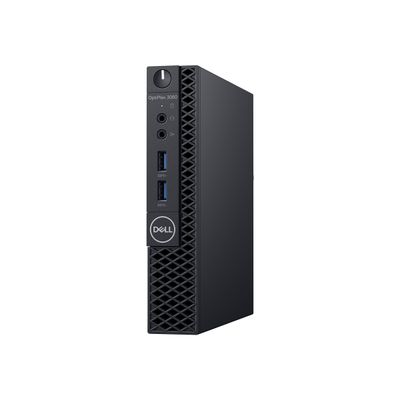 5397184101926-Dell OptiPlex 3060 - micro - Core i3 8100T 3.1 GHz - 4 Go - 128 Go-Angle droit-0