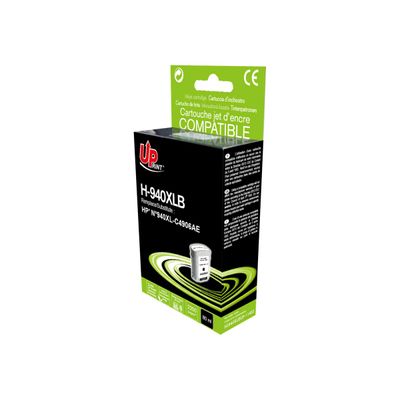 3584770888169-Cartouche compatible HP 940XL - noir - Uprint-Angle droit-0