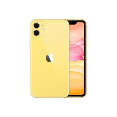 3701083037842-Apple iPhone 11 - Smartphone reconditionné grade C (Etat correct) - 4G - 64 Go - jaune-Multi-angle-3