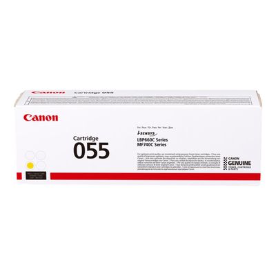 4549292124606-Canon 055 - jaune - cartouche laser d'origine-Avant-3