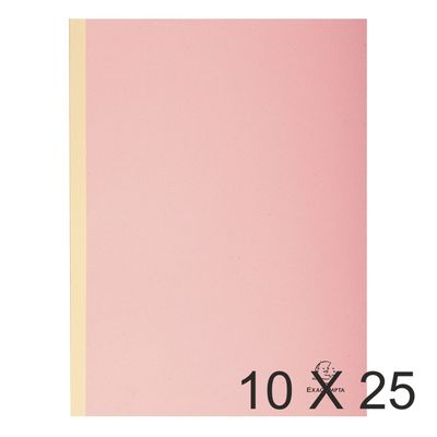 3288587701030-Exacompta Forever - 10 Paquets de 25 Chemises dos toilé - 320 gr - rose--0
