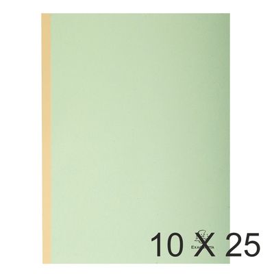3288587701047-Exacompta Forever - 10 Paquets de 25 Chemises dos toilé - 320 gr - vert pré--0