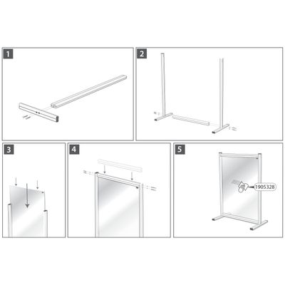5028252617321-Nobo Premium Plus - Cloison de séparation - 120 x 100 cm - acrylique clair--3