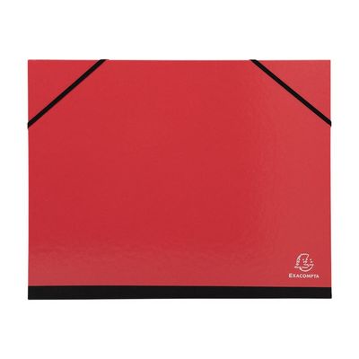 3130631255290-Exacompta - 5 Cartons à dessin à élastiques - 28 x 38 cm - couleurs assorties-Avant-4