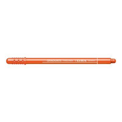4084900603192-Lyra Graduate - Feutre fin - orange fluo-Angle gauche-0