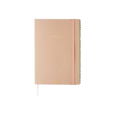 3108725884411-Oberthur Marquise - Carnet de notes souple A5 - 192 pages - ligné - pêche-P_79438962_1-0
