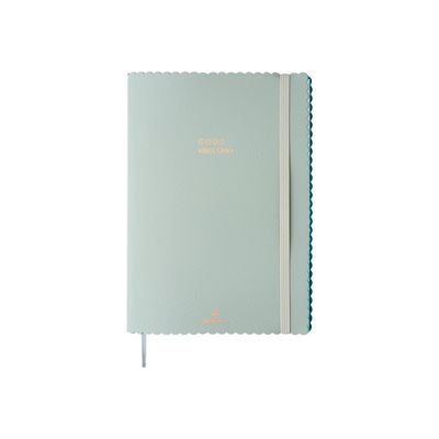 3108725884428-Oberthur Marquise - Carnet de notes souple A5 - 192 pages - ligné - vert d'eau-P_79438963_1-0
