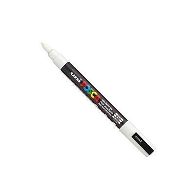 4902778915912-Posca - Marqueur peinture pointe fine - blanc--1