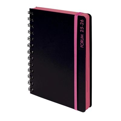3660942013659-Agenda Black & Color - 1 jour par page - 12 x 17 cm - disponible dans différentes couleurs - Exacompta--1