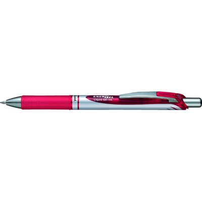 4902506070968-Pentel Energel - Roller rétractable - 0,7 mm - rouge--0