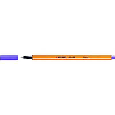 4006381105330-STABILO Point 88 - Feutre fin - 0.4 mm - violet--0