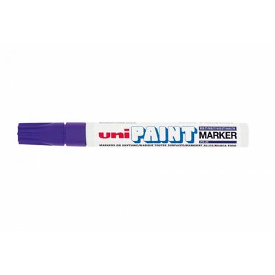 4902778912324-UNI PAINT PX - Marqueur permanent - pointe ogive - violet--0
