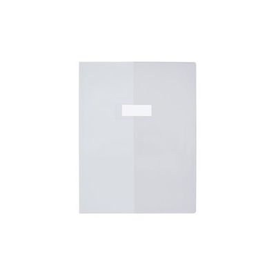 3210330734002-Calligraphe - Protège cahier sans rabat - 24 x 32 cm - cristalux - transparent--0