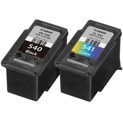 8714574679754-Canon PG-540/CL-541 - Pack de 2 - noir, couleur (cyan, magenta, jaune) - cartouche d'encre originale--1
