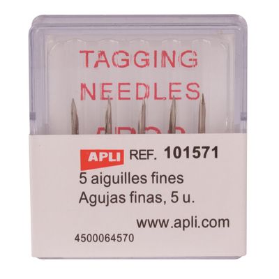 0000005629534-Apli - Boite de 5 aiguilles fines pour pistolet textile--0