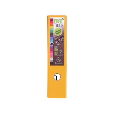 3130630533498-Exacompta Prem'Touch - Classeur à levier - Dos 80 mm - A4 Maxi - pour 715 feuilles - jaune--1