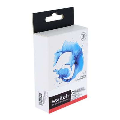 0400793725744-Cartouche compatible Canon CLI-521 - cyan - Switch --0