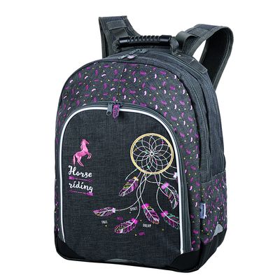 3108720738320-Sac à dos Cheval 42 cm - 2 compartiments - Oberthur--0