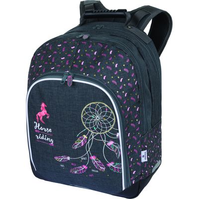 3108720738320-Sac à dos Cheval 42 cm - 2 compartiments - Oberthur--1