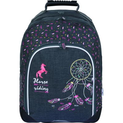 3108720738320-Sac à dos Cheval 42 cm - 2 compartiments - Oberthur--4